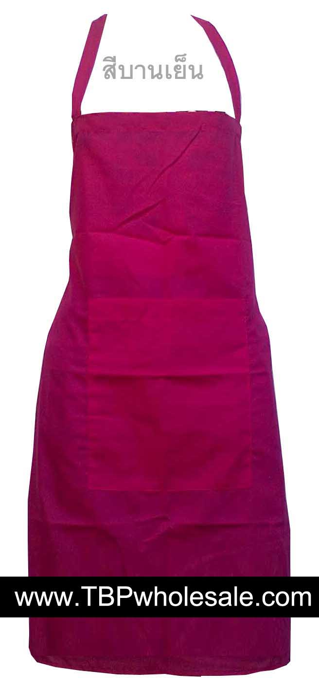 AP-001===ราคาส่ง 45 บาทต่อผืน ขั้นต่ำ 100 ผืน ผ้ากันเปื้อนเนื้อผ้าโทเรมีกระเป๋าหน้าคล้องคอและสายคาดเอว (มีหลายสีให้เลือก) Tel:081-0110084/02-3972066