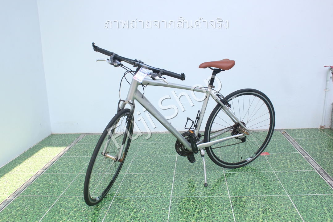 จักรยานไฮบริดญี่ปุ่น - ล้อ 700c - มีเกียร์ - อลูมิเนียม - Specialized Elite Sirrus - สีเงิน [จักรยานมือสอง]