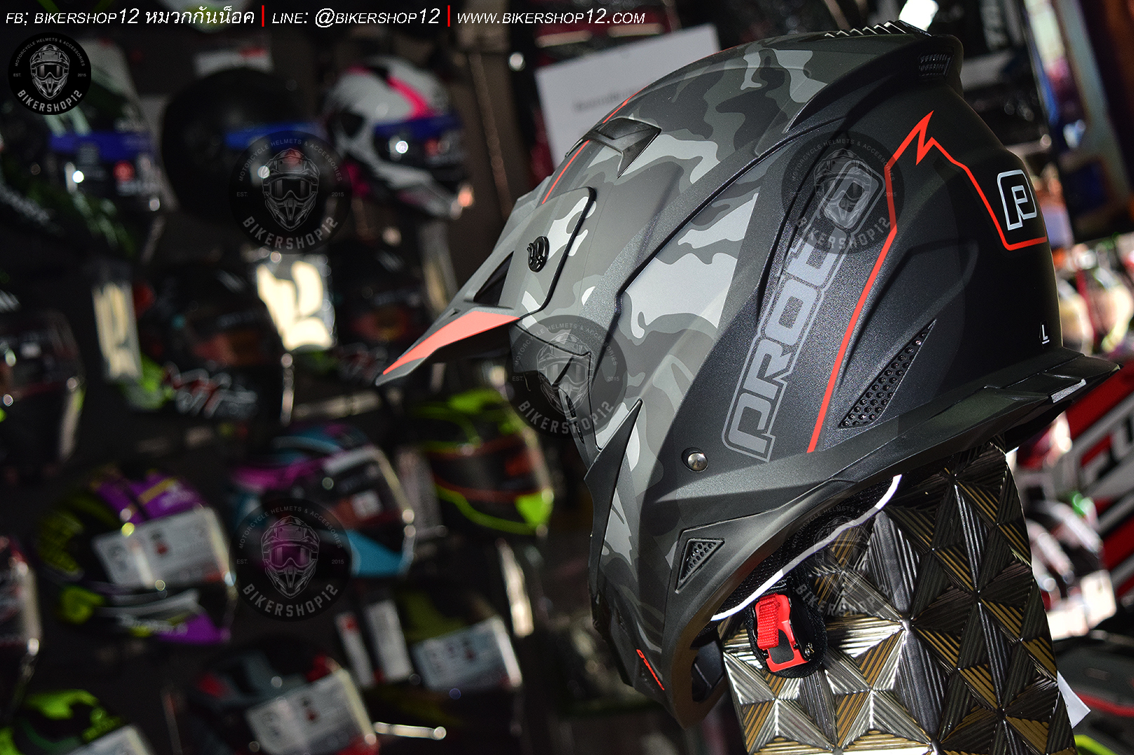 หมวกกันน็อควิบาก Index รุ่น PROTO สีดำด้าน