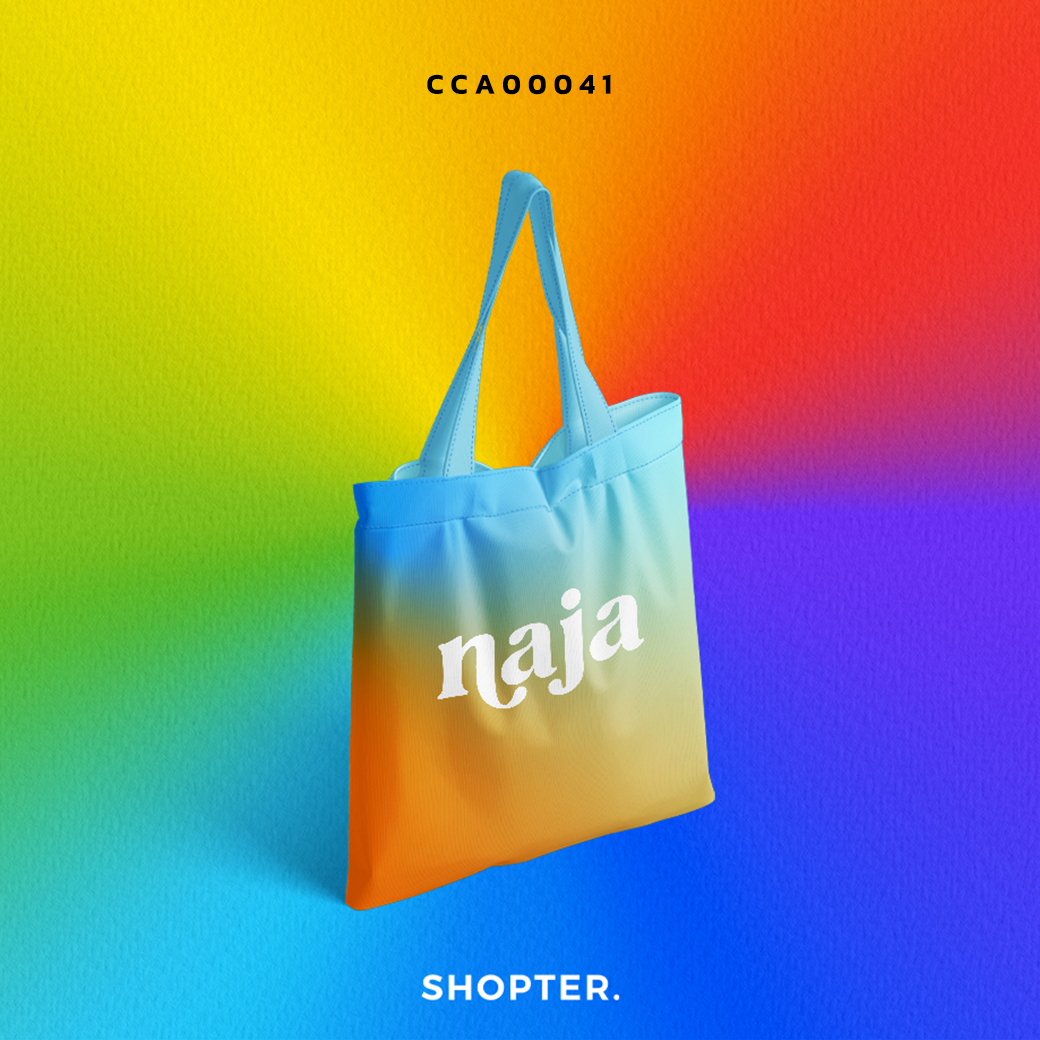 กระเป๋าแคนวาส CANVAS BAG นะจ๊ะ CCA00041 #PrideCollection #กระเป๋าแคนวาส #UNBRAND #SHOPTER