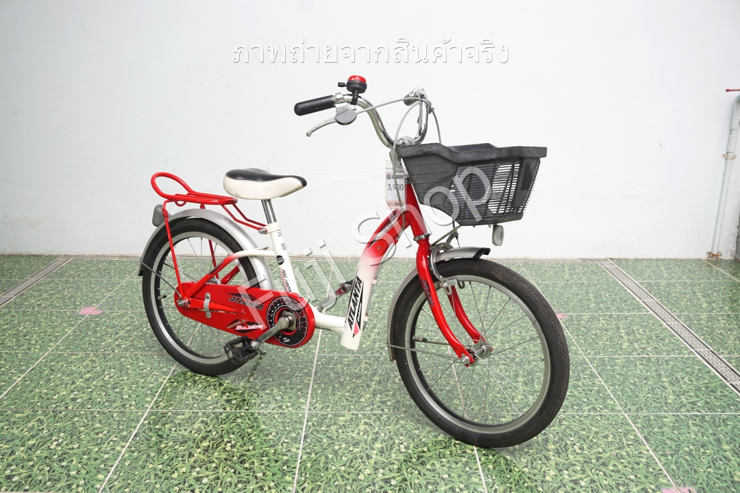 จักรยานเด็กญี่ปุ่น - ล้อ 18 นิ้ว - ไม่มีเกียร์ - สีแดง [จักรยานมือสอง]