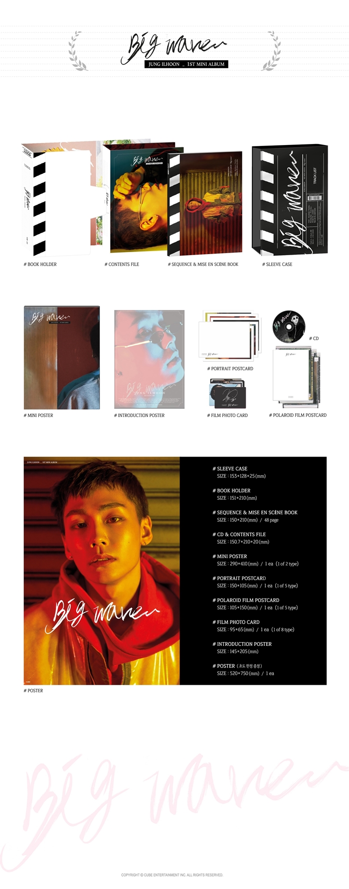 [PRE-ORDER] JUNG IL HOON - 1st Mini Album "BIG WAVE"