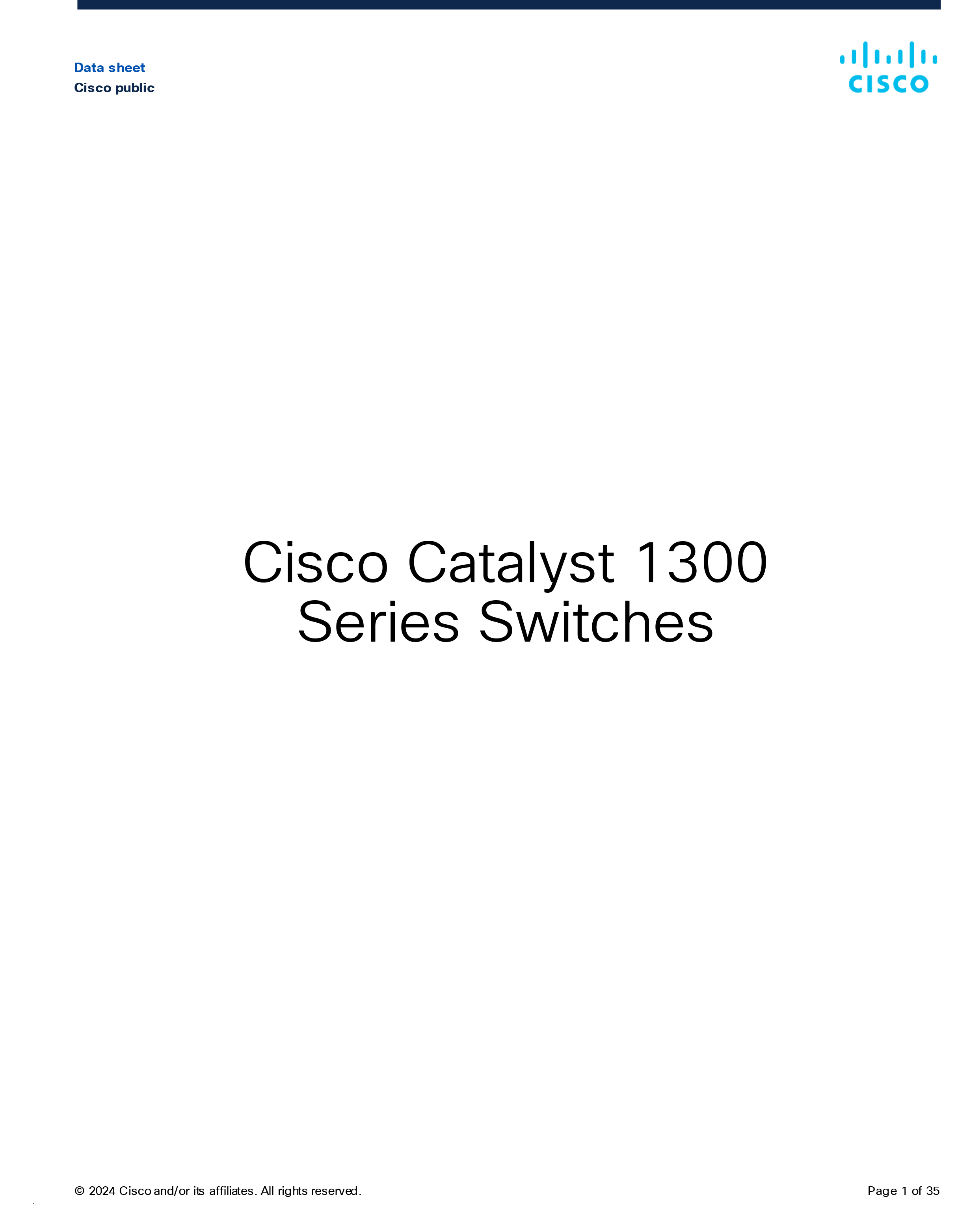 CISCO C1300-24T-4G Catalyst 1300 24-port Gigabit Switch, 4x1G SFP, Layer 3 BY BILLIONAIRE SECURETECH C1300-24T-4G
