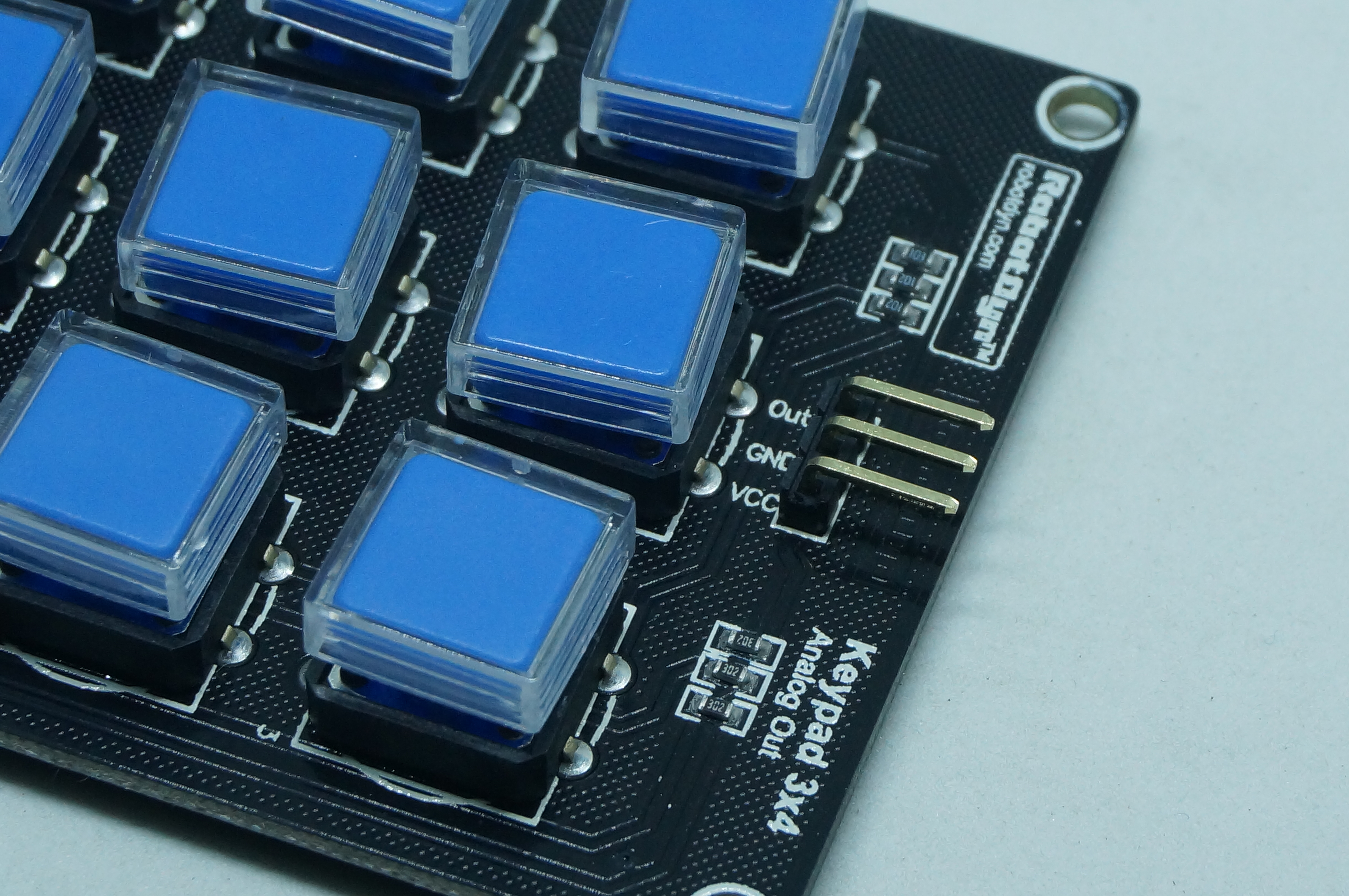 Analog out Keypad 3x4 module
