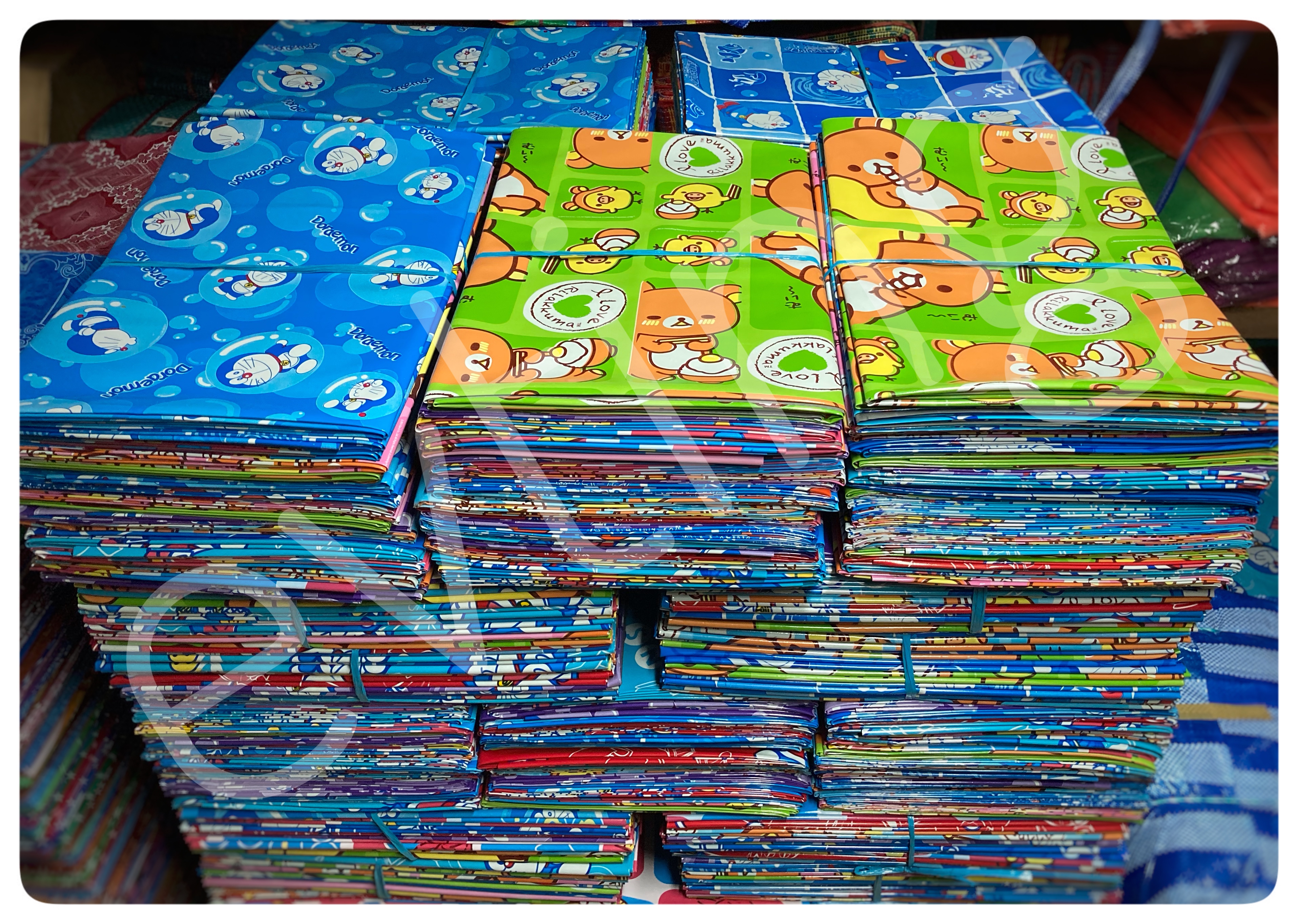 เสื่อน้ำมัน ลายการ์ตูน (1*25ผืน)