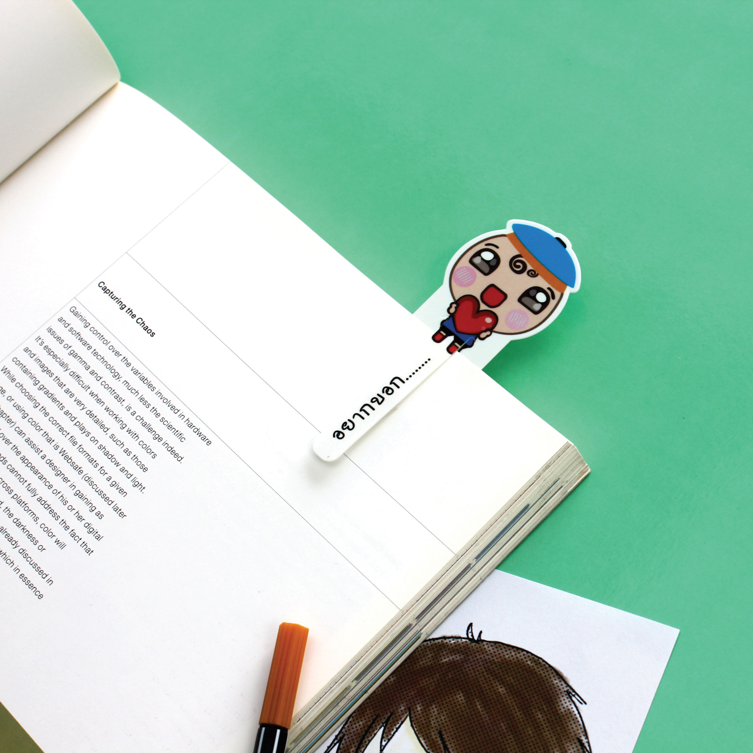 ที่คั่นหนังสือ Bookmark ลาย Boy-Girl