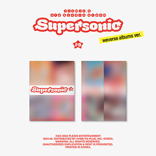 [PRE-ORDER] fromis_9 - 3rd Single Album "Supersonic" (weverse albums ver.)
