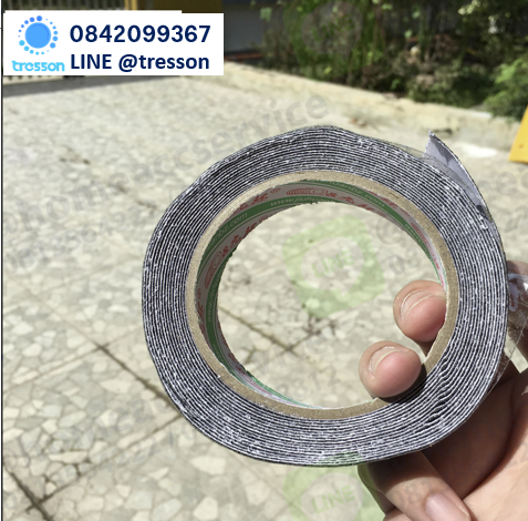 เทปกันลื่น สีดำ กว้าง 2 นิ้ว x ยาว 18 เมตร - Black Anti Slip Tape 2"x18m