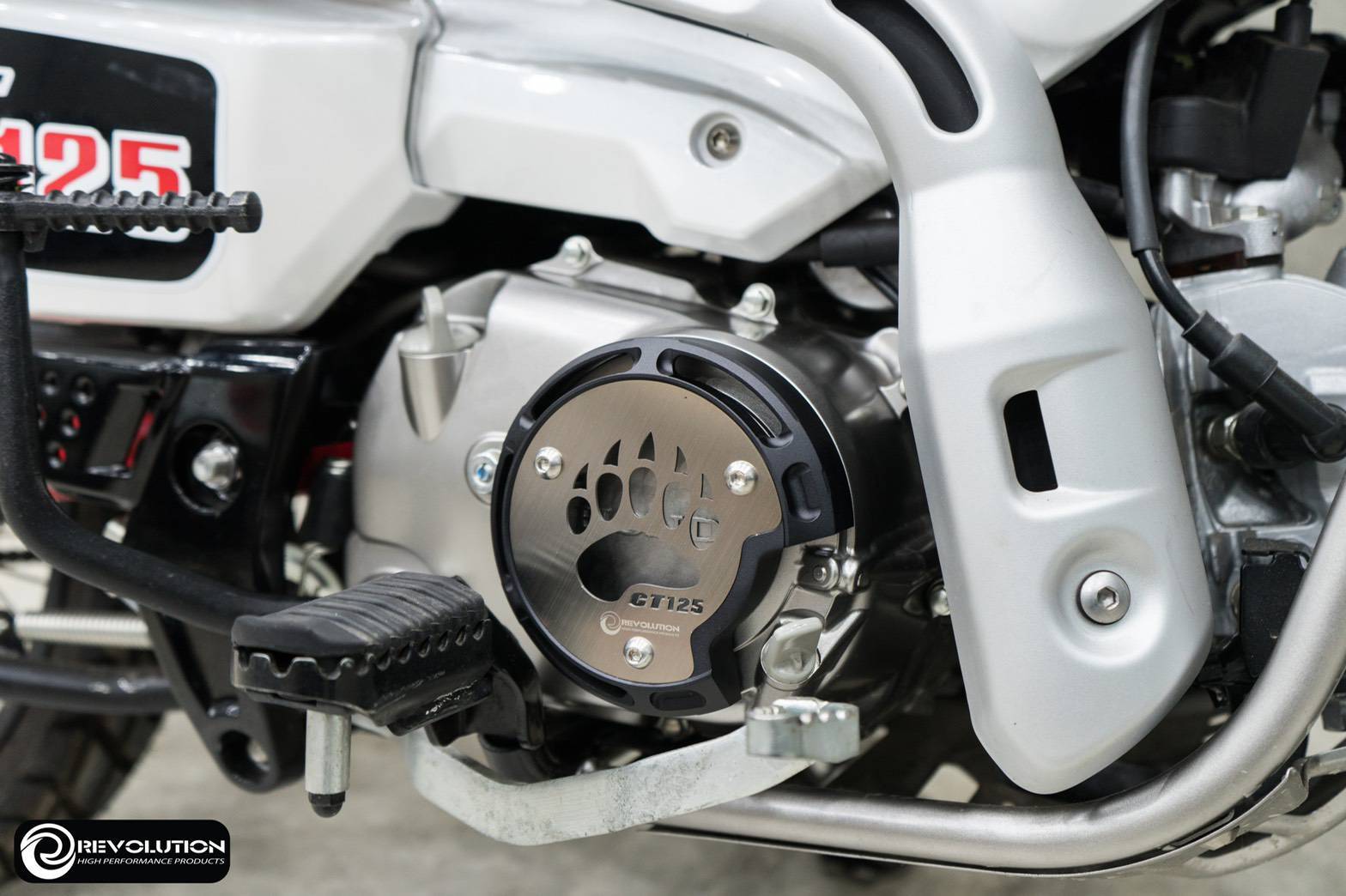 ฝาครอบเครื่องด้านR CT125 REVOLUTION ราคา1700