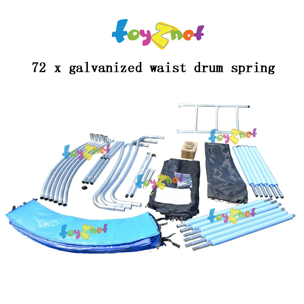 Liveup สปริงบอร์ด แทรมโพลีน 12 ฟุต พร้อมตาข่ายกั้น รุ่น LS3186-12FT