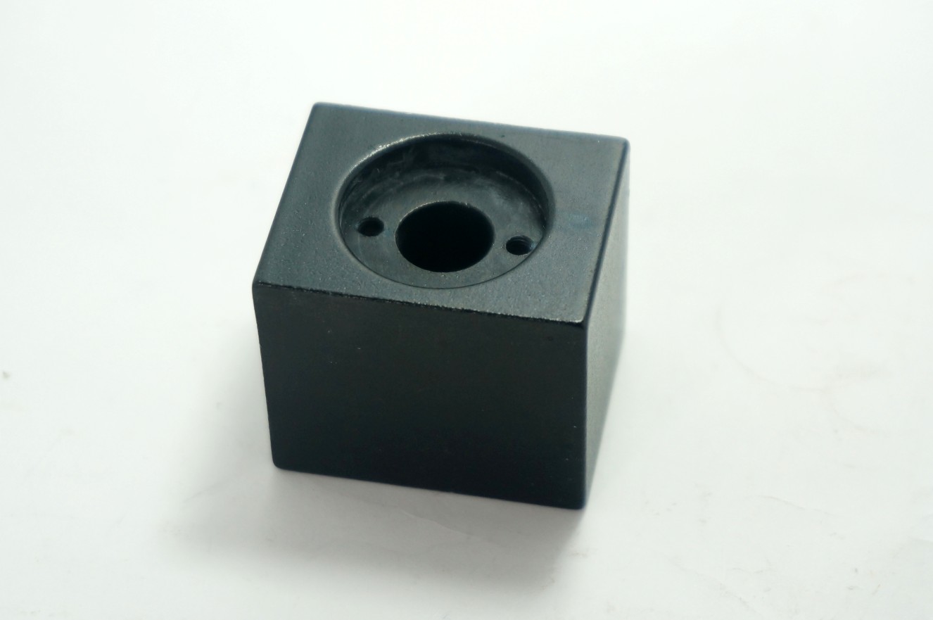 Aluminium housing ใส่กับ Copper Nut 8mm สีดำ