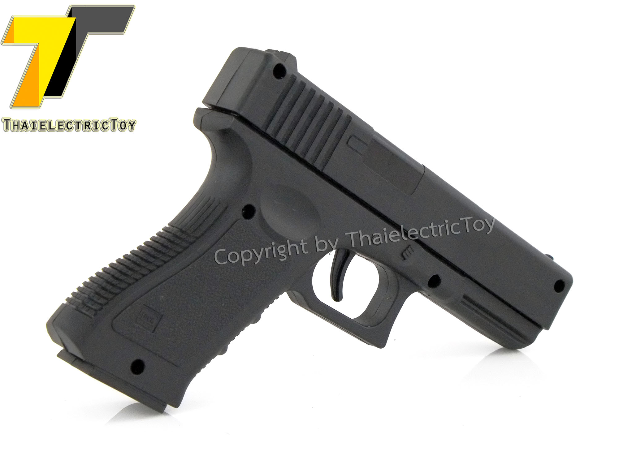ปืนยิงเจล Glock19 แถมลูกเจลขนาด 7-8 มิล ให้จำนวน 500 นัด
