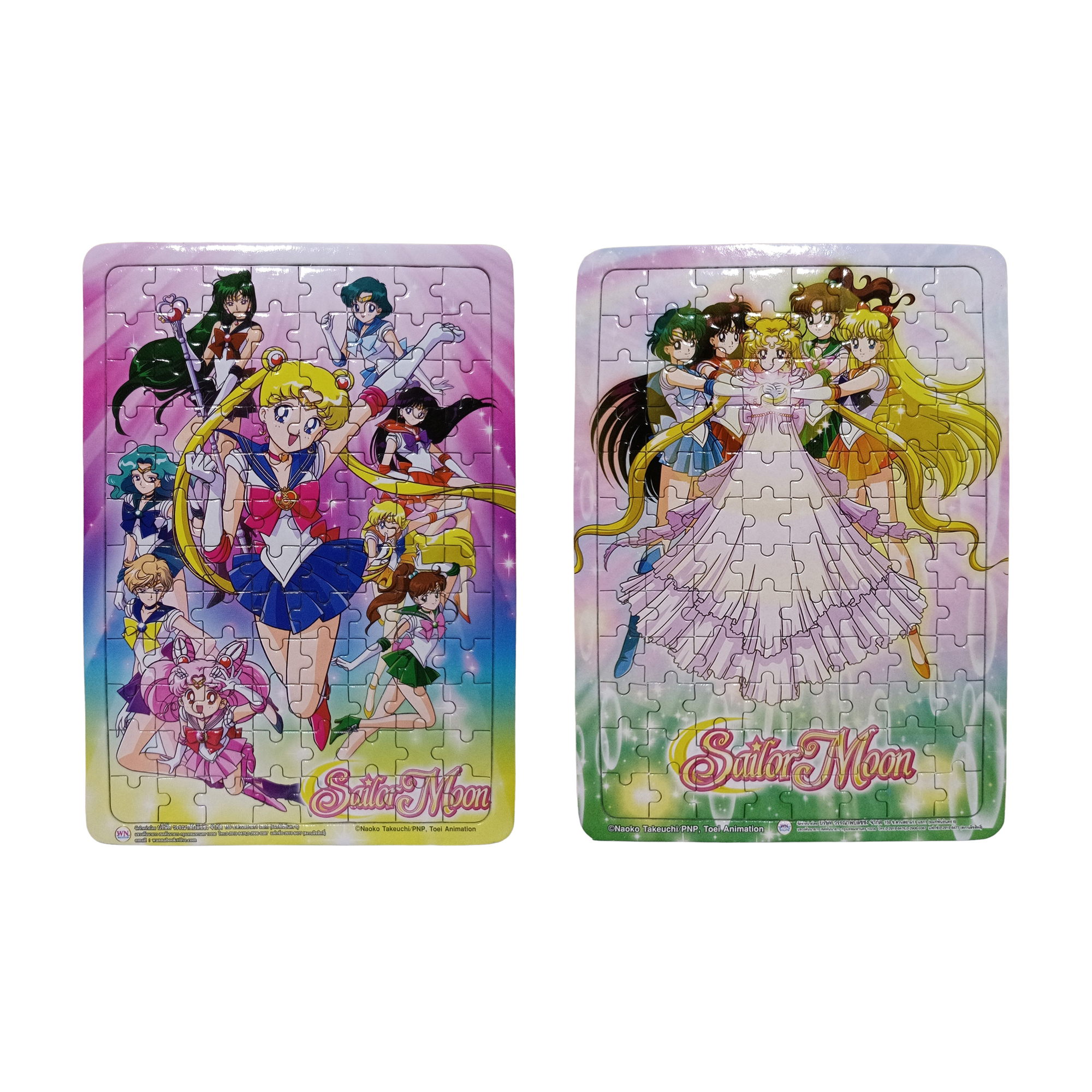 Jigsaw Puzzle ขนาด M Sailor Moon ตัวต่อจิ๊กซอว์เซเลอร์มูนพร้อมถาดรอง ของเล่นเสริมการเรียนรู้ Wanna MagicLand6