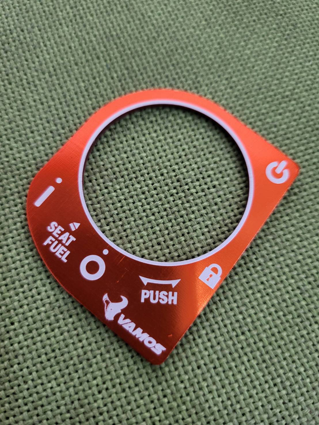 ครอบกุญเเจ VAMOS FORZA 300-350มี 2 แบบ - อลูมิเนียม 140.ไทเทเนียมแท้210