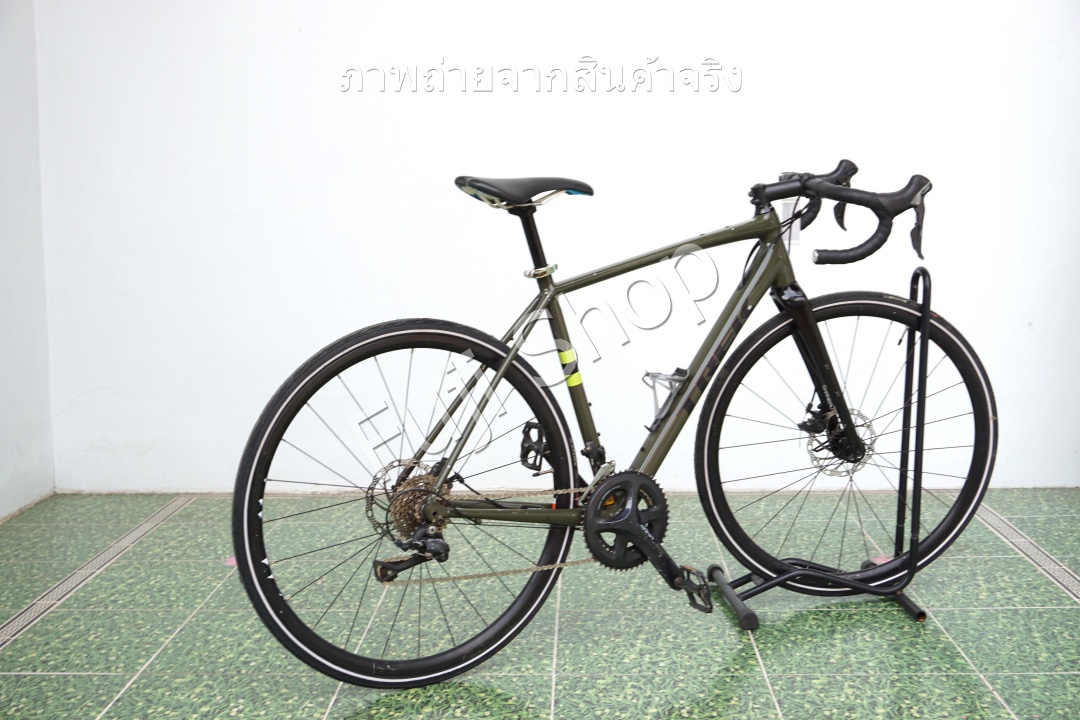 จักรยานเสือหมอบญี่ปุ่น - ล้อ 700c - มีเกียร์ - อลูมิเนียม - Disc Brake - Trek Checkpoint AL3 - สีเขียว [จักรยานมือสอง]