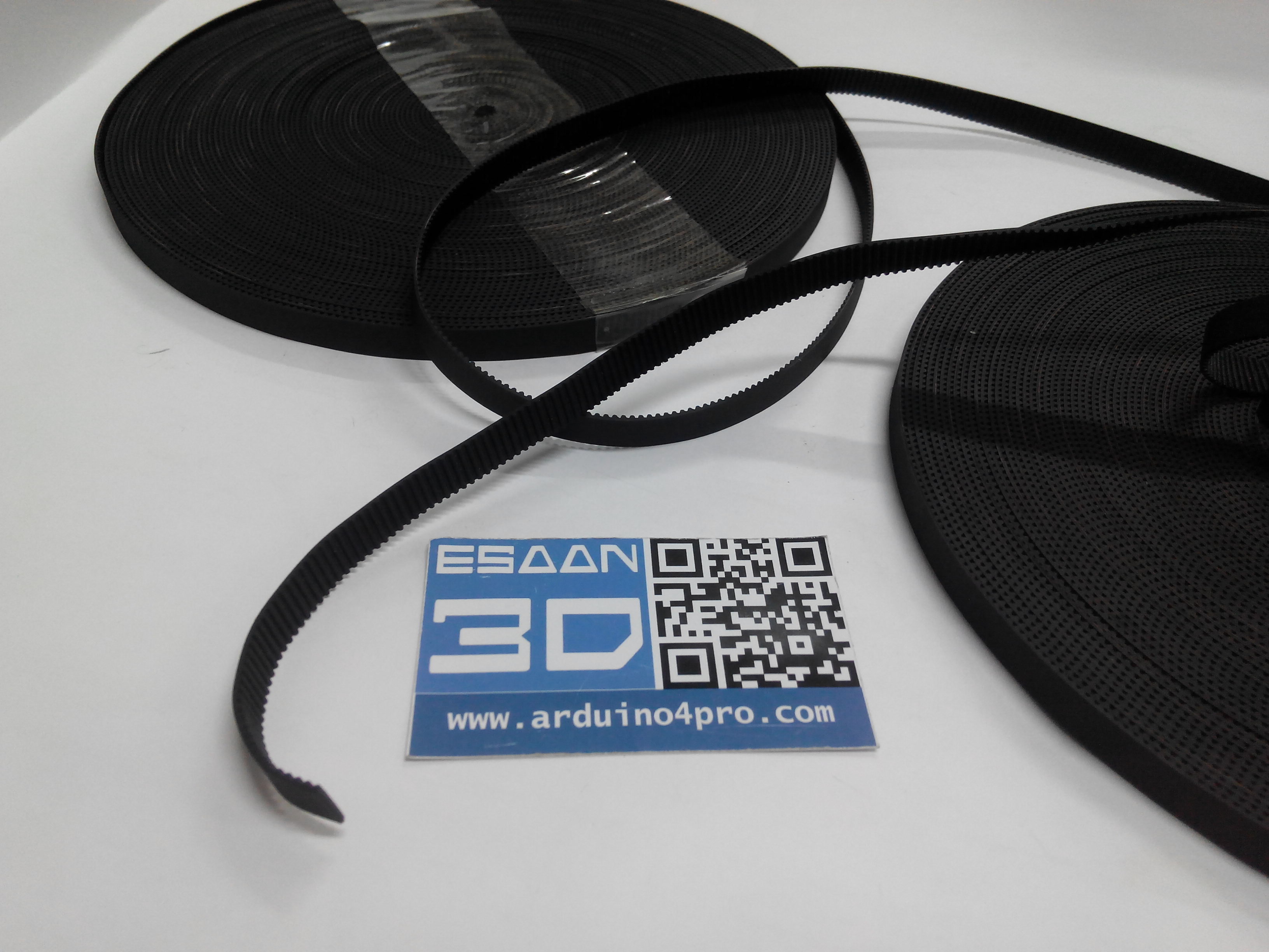 3D printer timing belt width 10mm สีดำ