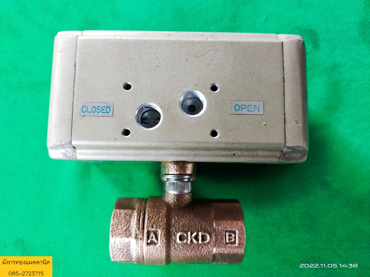 วาล์วควบคุมด้วยลม CKD รุ่น CHB-15