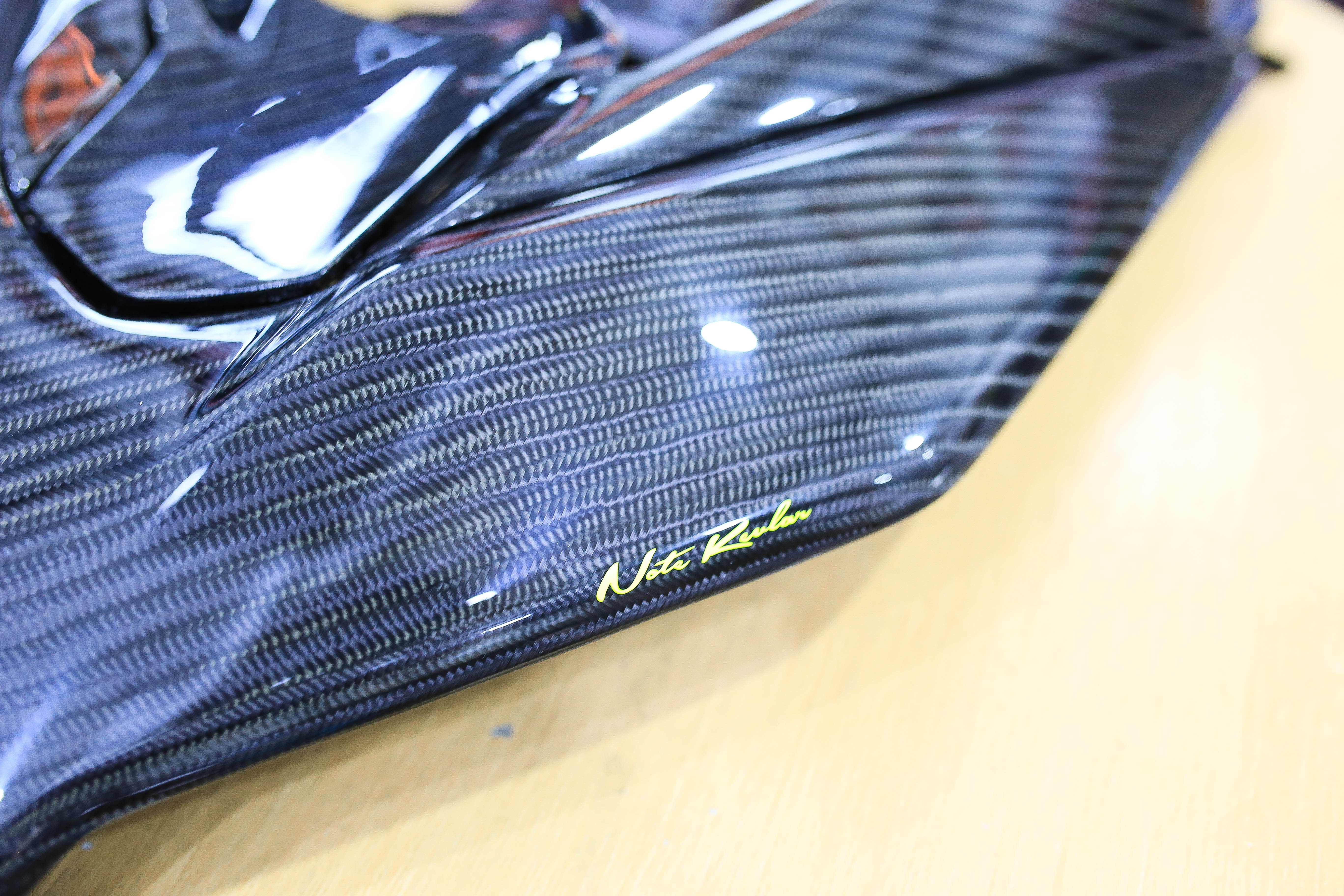 ชุดหน้าซิ่งคาร์บอนเเท้ลาย 4 FORZA350 by NoteKevlar