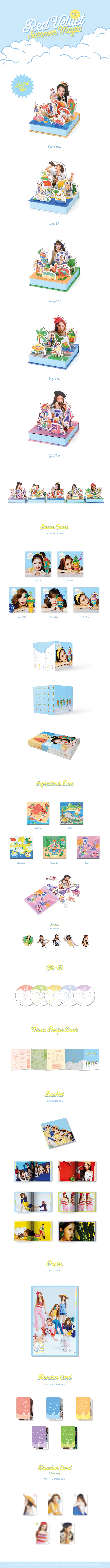 [PRE-ORDER] RED VELVET - Summer Mini Album "SUMMER MAGIC" (Limited Edition)
