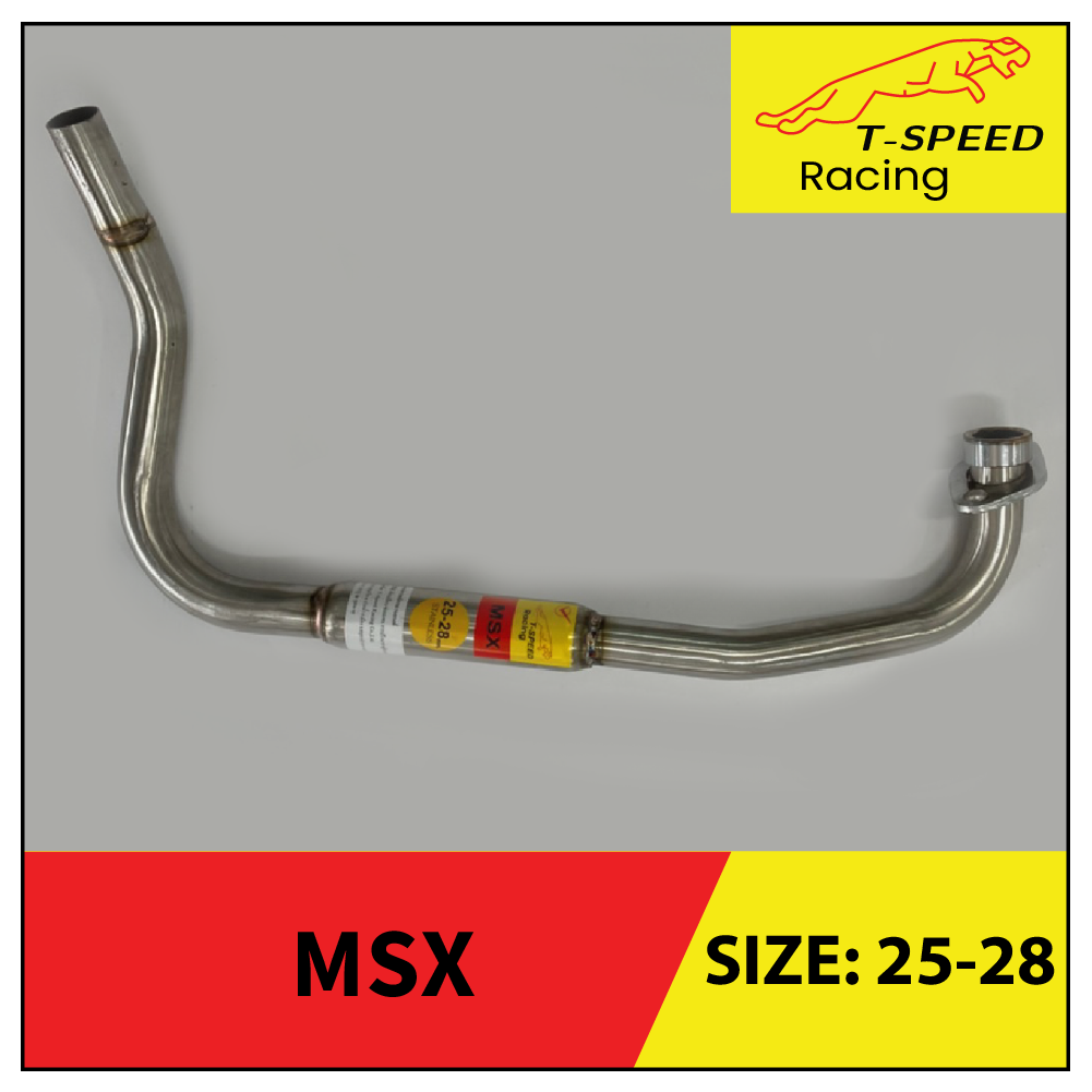 คอท่อ Honda MSX ตัวเก่า 🔩 Stainless steel แท้ เกรด 304 หนา: 1.2 มิลลิเมตร มีขนาดให้เลือก: Size 25 m.m. ราคา 650 บาท Size 28 m.m. ราคา 650 บาท Size 25-28 m.m. ราคา 650 บาท Size 28-32 m.m. ราคา 700 บาท
