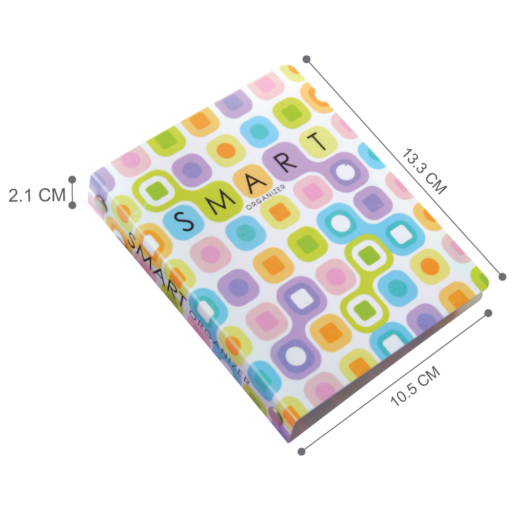 Ring Binder Notebooks with PP Covers Smart Organizer and Index Dividers