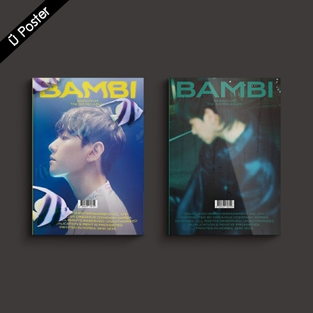 [PRE-ORDER] BAEKHYUN - 3rd Mini Album "BAMBI" (Photobook Ver.)