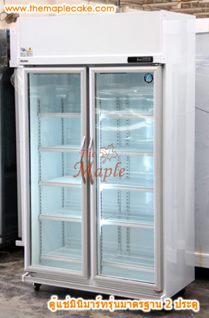 ตู้แช่มินิมาร์ท ตู้มินิมาร์ท ตู้แช่น้ำ ตู้แช่เครื่องดื่ม ตู้แช่ผลไม้ ประตูกระจก 2 ประตู (ใหญ่พิเศษ)