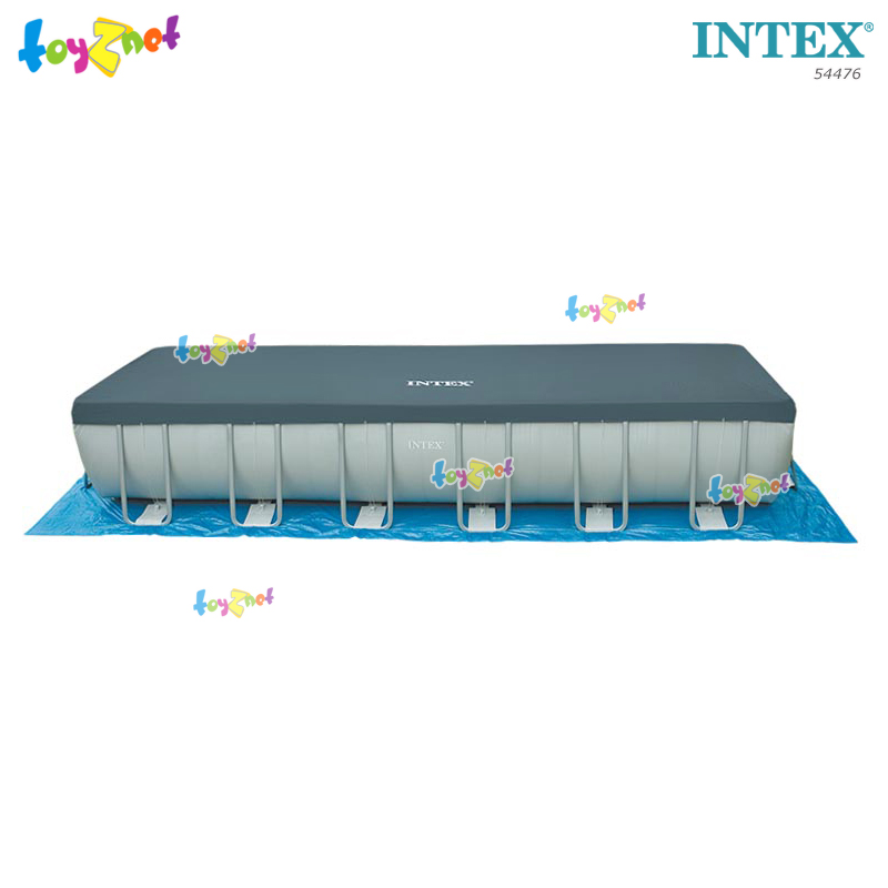 Intex 24ft Rect. Ultra Frame Pool Set w/Cartr.-Saltwater System (7.32 x 3.66 x 1.32 m.) no.54476
