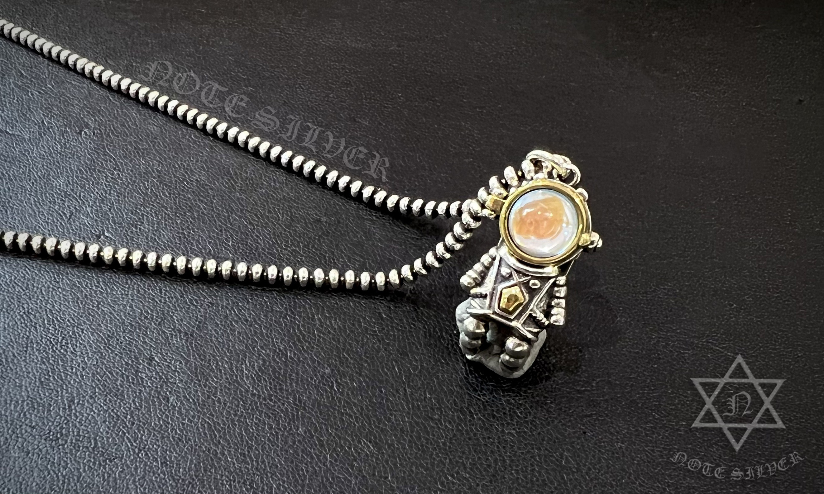 จี้เงินแท้ นักบินอวกาศ Sterling silver 925 NSSV2956