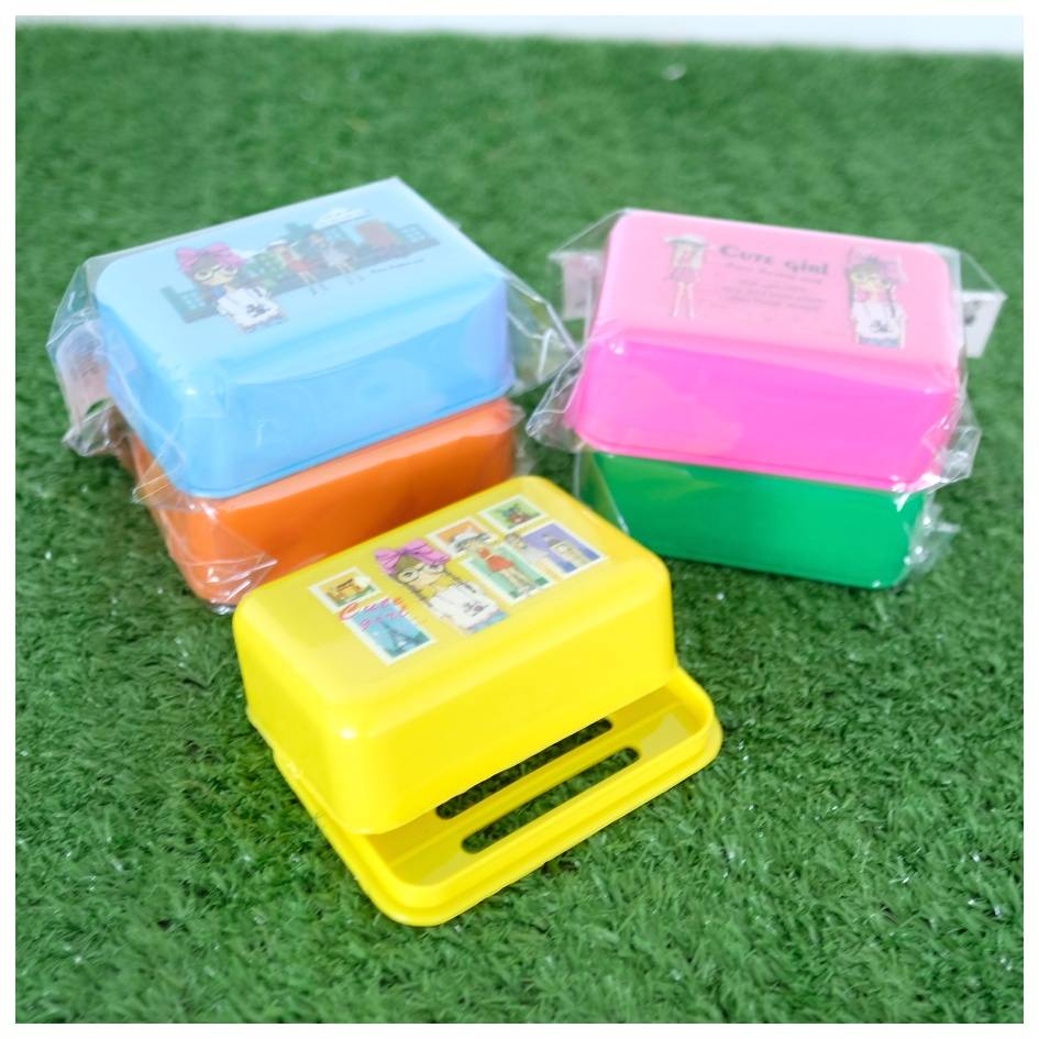 กล่องสบู่แฟนซี สีทึบ, มุก(B)