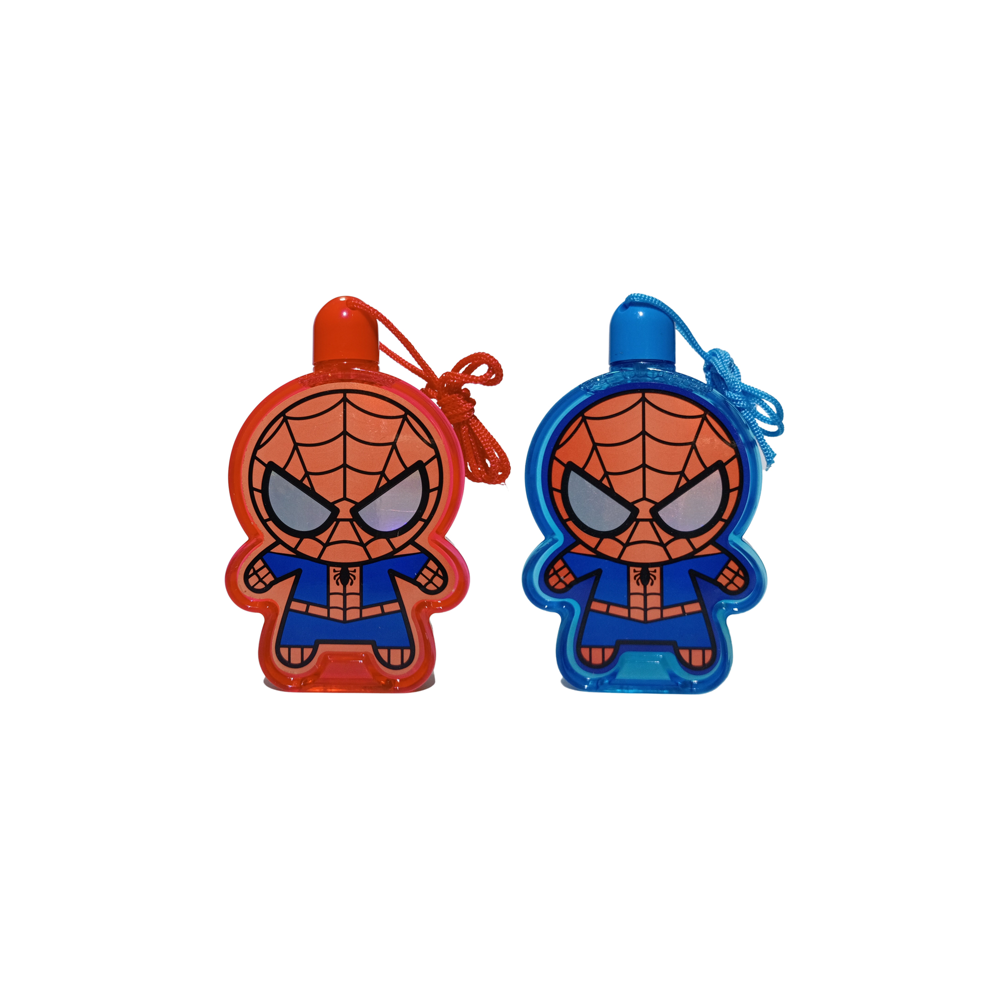 Bubbles Mini Spiderman HE-1288 Marvel Toy ที่เป่าฟองสไปเดอร์แมน ฮีโร่ มาร์เวล เป่าฟองใส เป่าฟองลายการ์ตูนพร้อมสายคล้องคอ ของเล่นเด็ก ลายการ์ตูนมาร์เวล