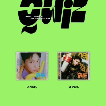 [PRE-ORDER] JEONG SEWOON - 6th Mini Album "Quiz" (Jewel ver.)