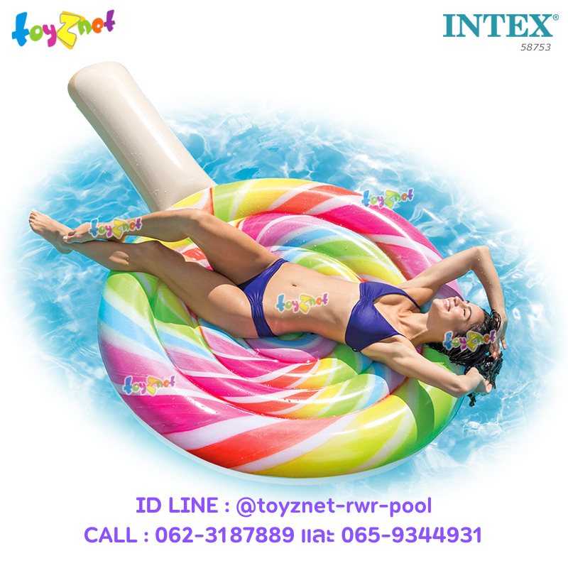 Intex Lollipop Float 2.08x1.35 m. no.58753