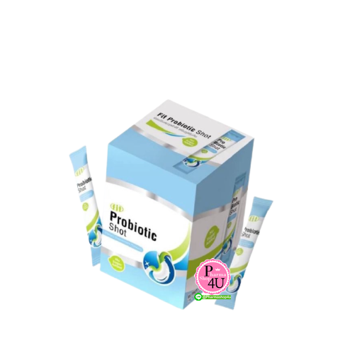 Fit-Probiotic shot ฟิต โพรไบโอติก ช็อต (30 ซอง/กล่อง)