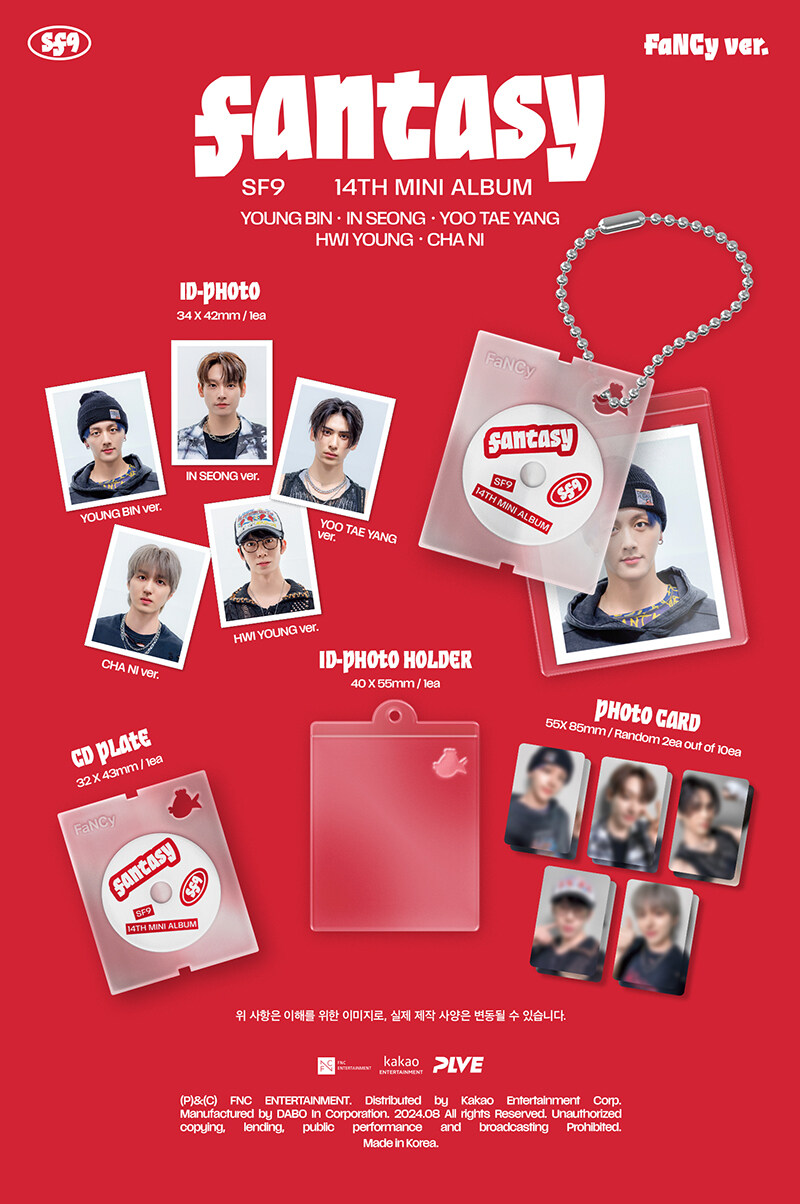 [PRE-ORDER] SF9 - 14th Mini Album "FANTASY" (FaNCy ver.)