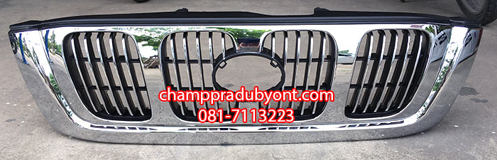 กระจังหน้า TOYOTA SPORT RIDER D4D 02-04 โครเมี่ยม