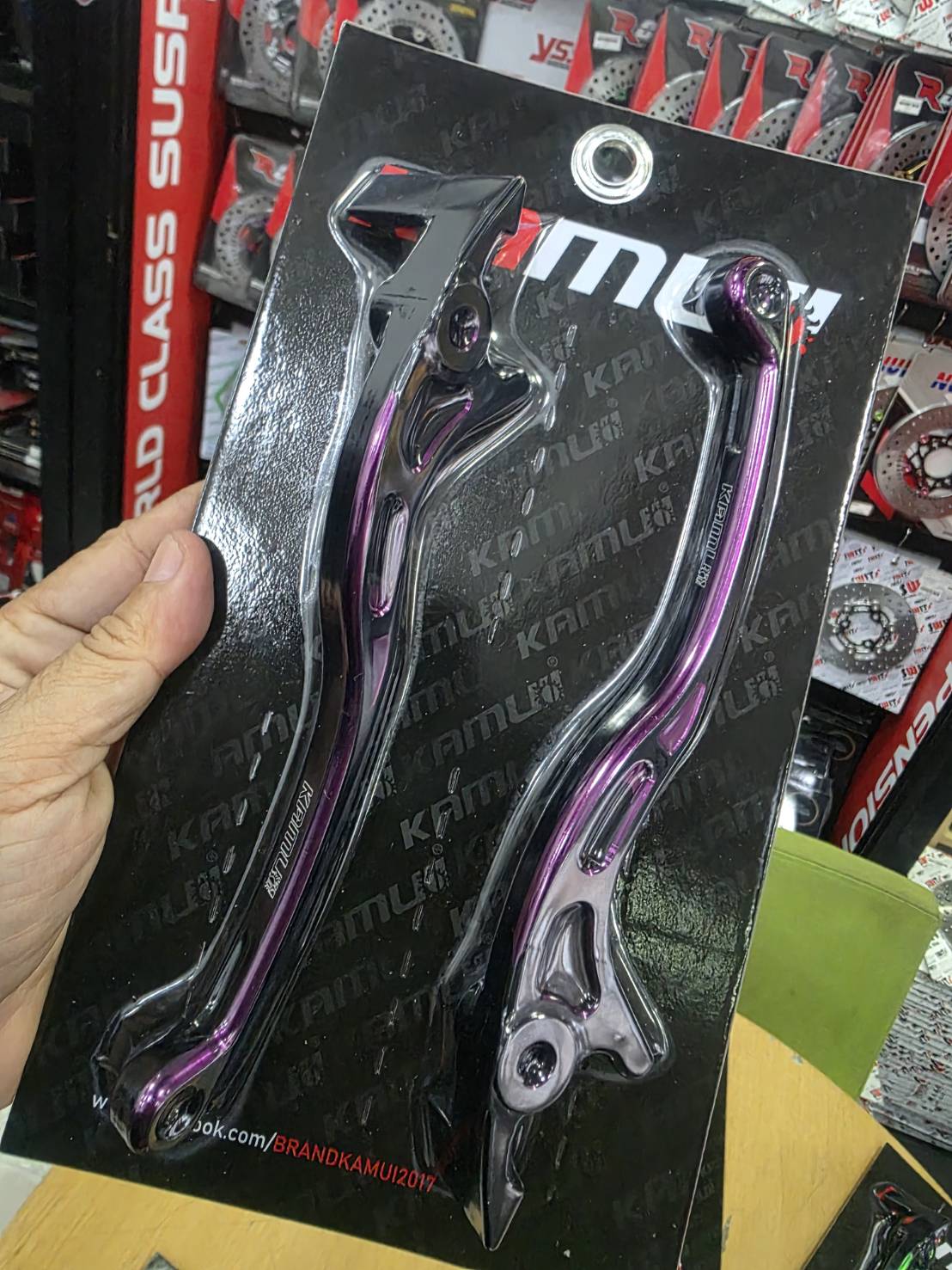 มือเบรค Kamui 2Tone รุ่น FORZA300-350 ราคา1950