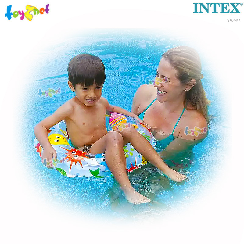 Intex ส่งฟรี ห่วงยางลายสัตว์น้ำใต้ทะเล 24 นิ้ว (61 ซม.) รุ่น 59241