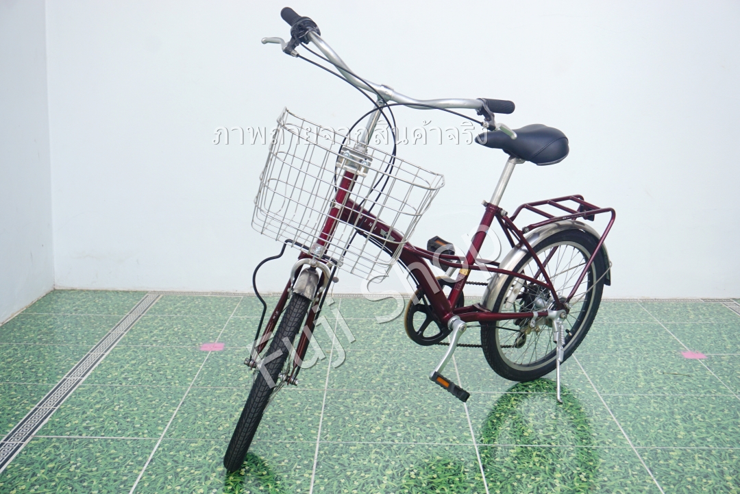 จักรยานญี่ปุ่น - ล้อ 20 นิ้ว - มีเกียร์ - Mini Cooper - สีแดง [จักรยานมือสอง]