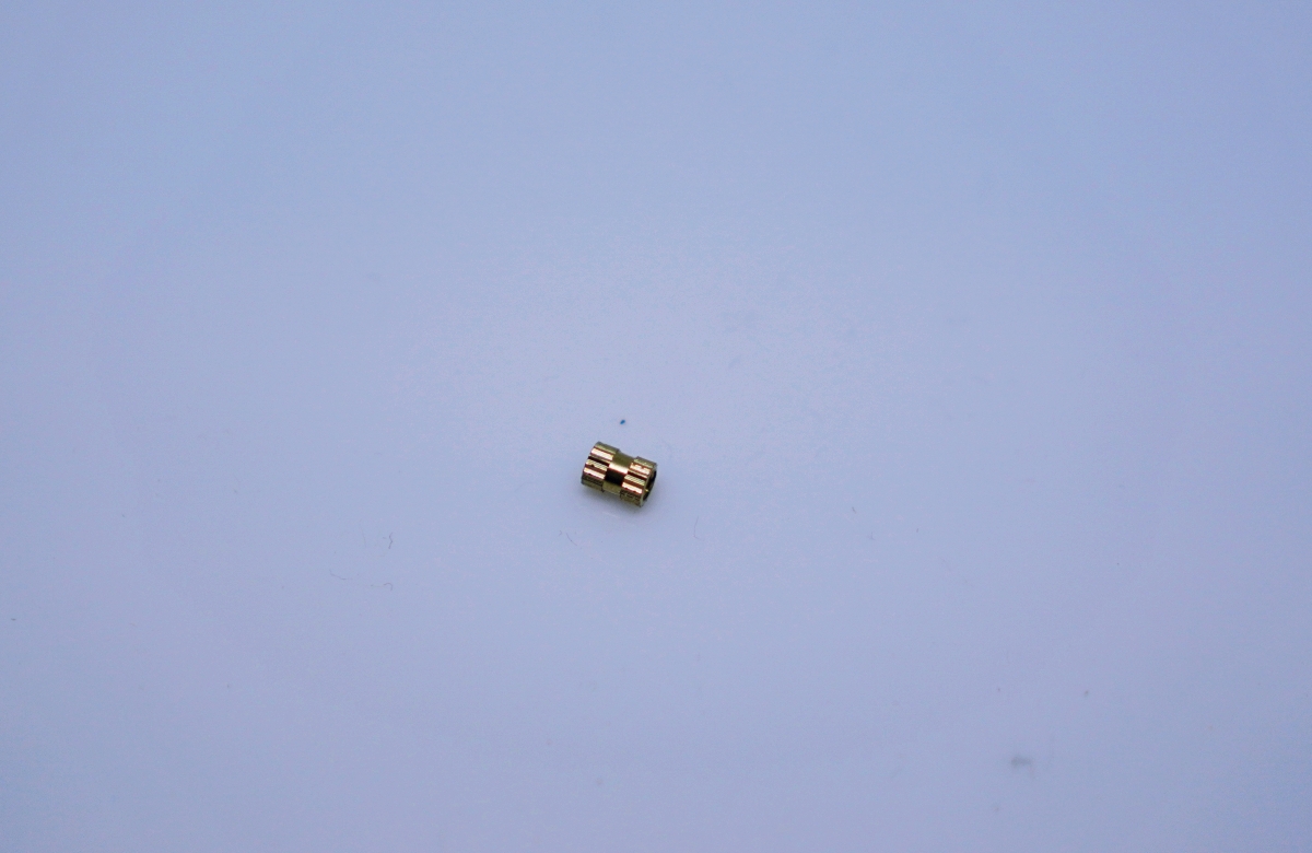 M3x4x6mm copper insert nuts