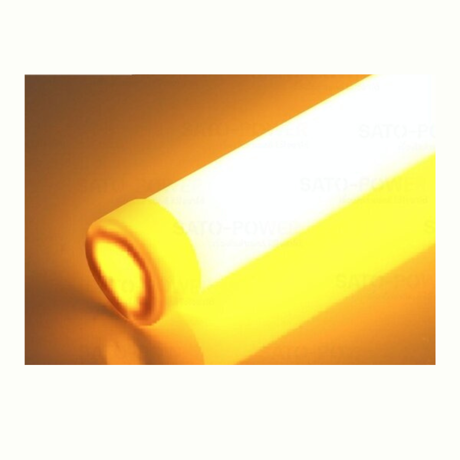 EVE LED-T8-CANDY-18W-Y สีเหลือง 18W IP35 หลอดไฟLED หลอดไฟประหยัดพลังงาน T8 มาตราฐาน LED EVE LED-T8-CANDY-18W-Y