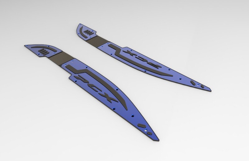 พื้นเหยียบ semspeed pcx160 ราคา750