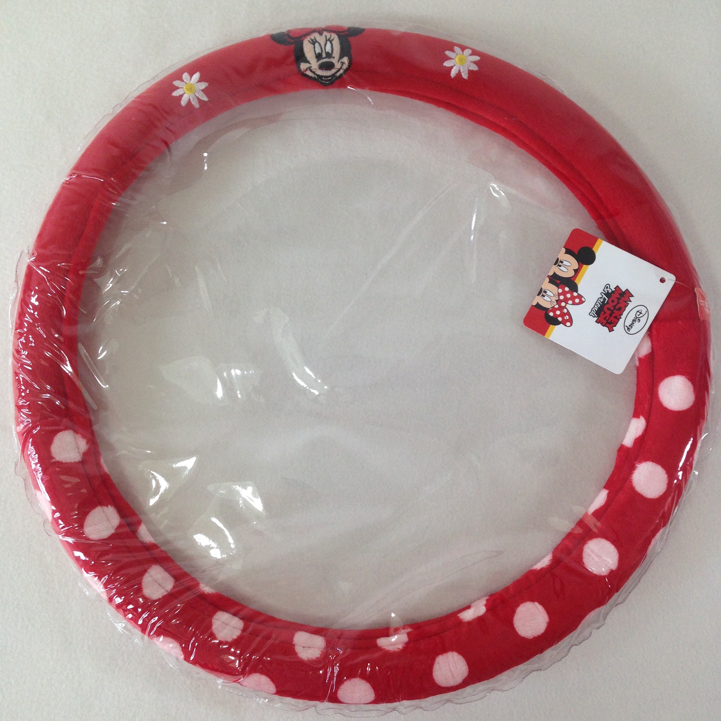 หุ้มพวงมาลัยรถยนต์ มิกกี้เมาส์ มินนี่เมาส์ Mickey Mouse Minnie Mouse Steering Wheels Cover