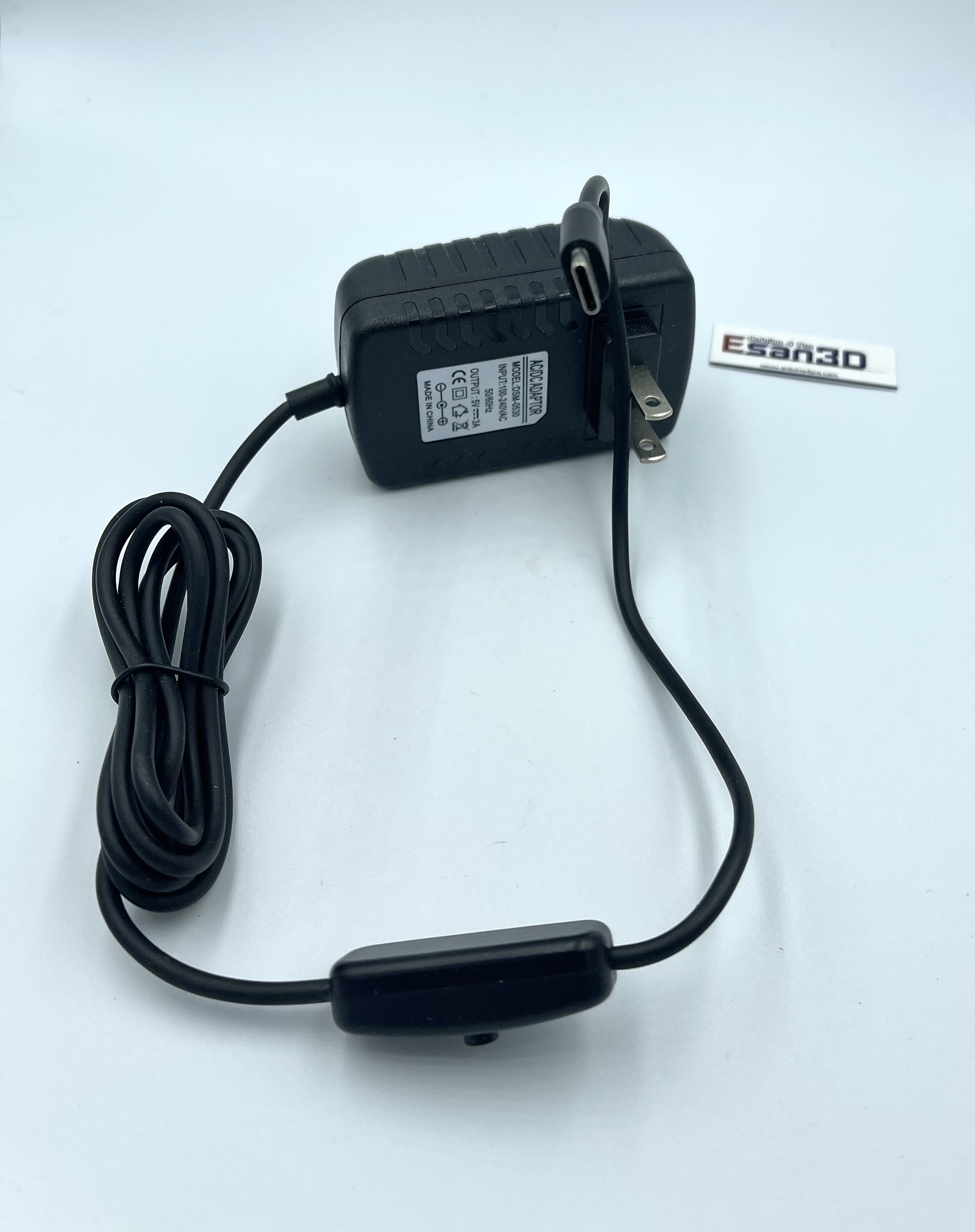 5V 3A Type-C USB Adapter