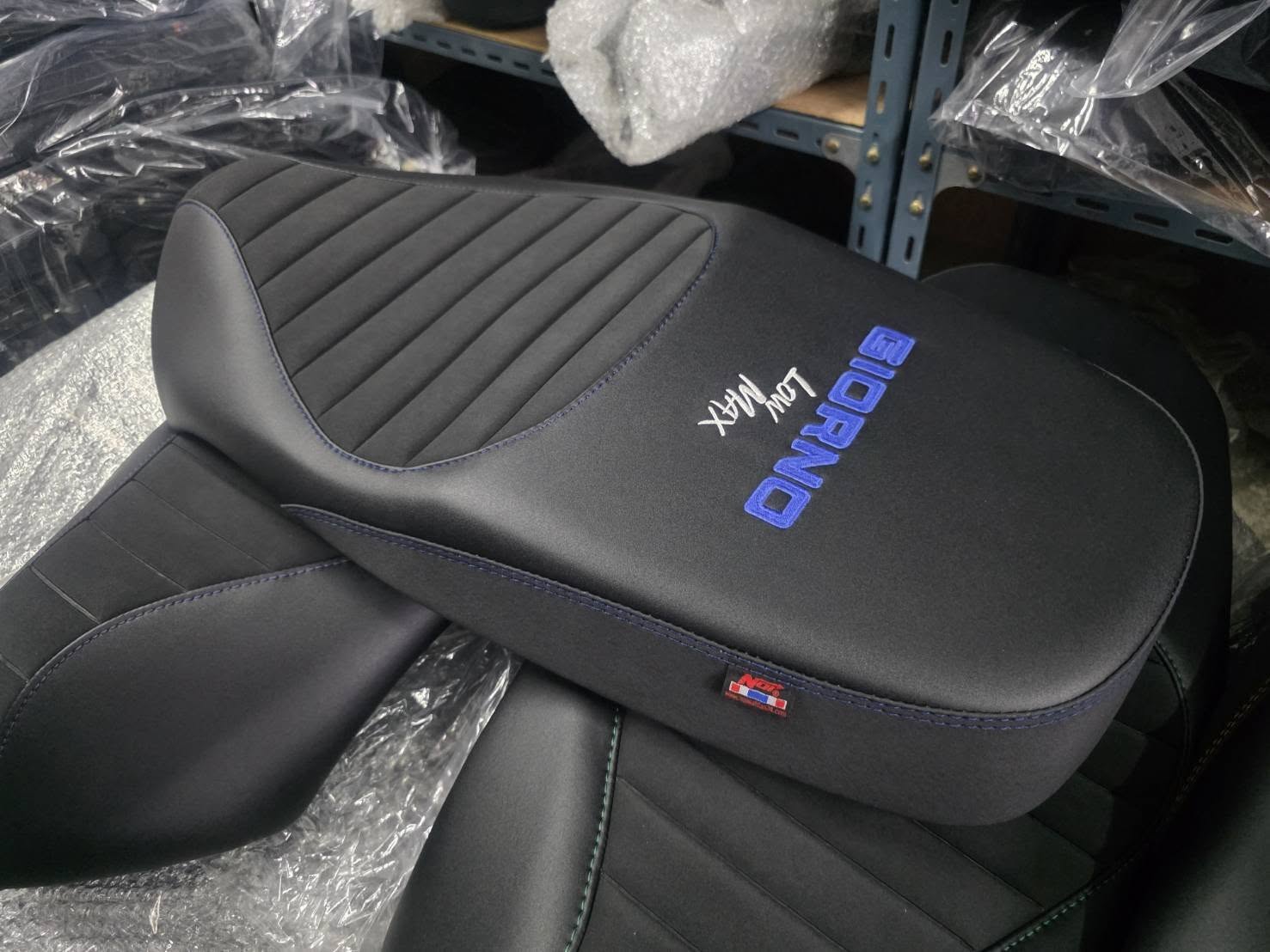 เบาะ Giorno+ ทรงเวสป้า โครงเทียม/โครงแท้ หน่อยวัดด่าน เทียมขาด 2500.- / แท้สับ 2000.- /แท้ขาด 3000.-