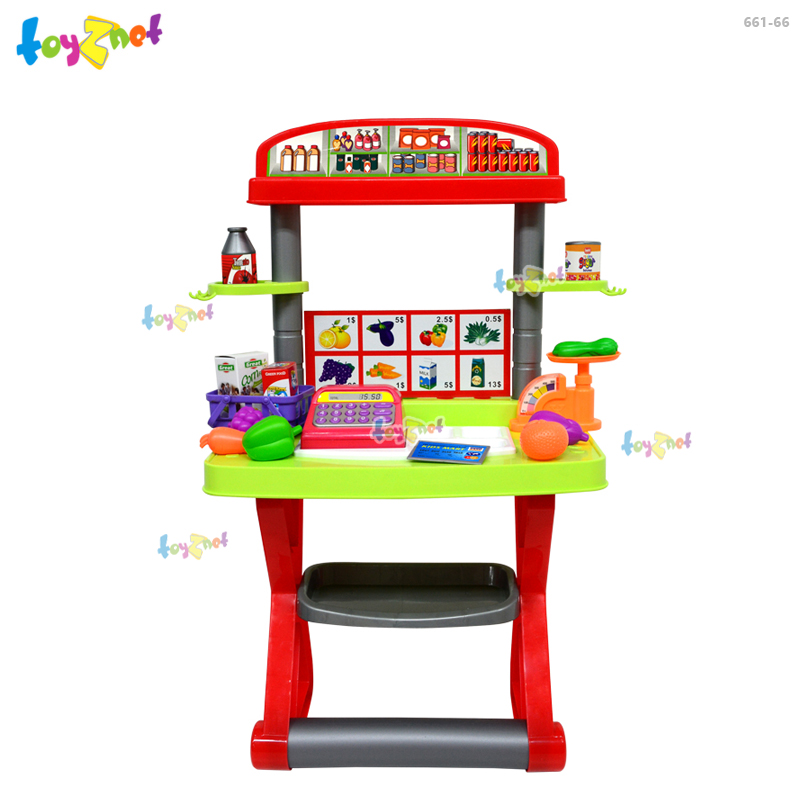 Toyznet ส่งฟรี ชุดร้านซูเปอร์มาร์เก็ต รุ่น 661-66