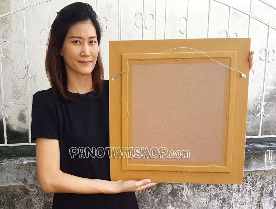 กรอบรูปพระพุทธชินราช 3 มิติเคลือบทอง