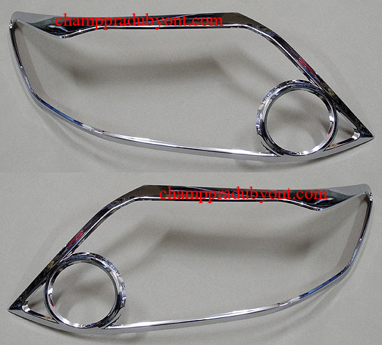 ครอบไฟหน้าโครเมี่ยม TOYOTA FORTUNER 11-15 (V.3)