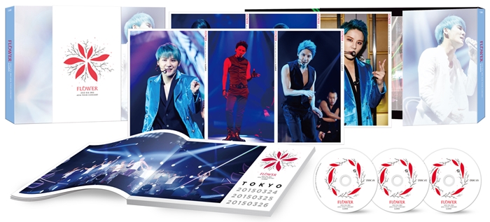 [PRE-ORDER] XIA - 2015 3rd Tour Concert "FLOWER" In Tokyo (3DVD)