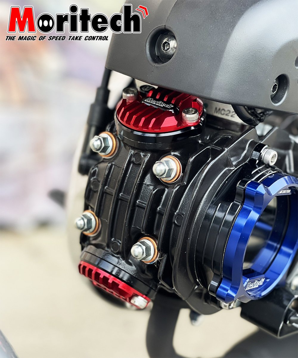 ฝาครอบวาล์ว CNC MONKEY-125 5 เกียร์ / DAX-125 / GROM-125 Moritech